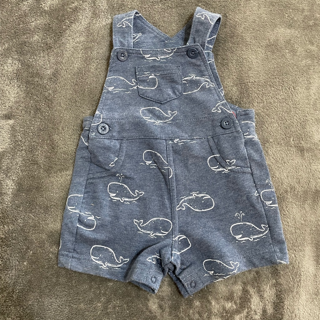 Baby Whale Overalls